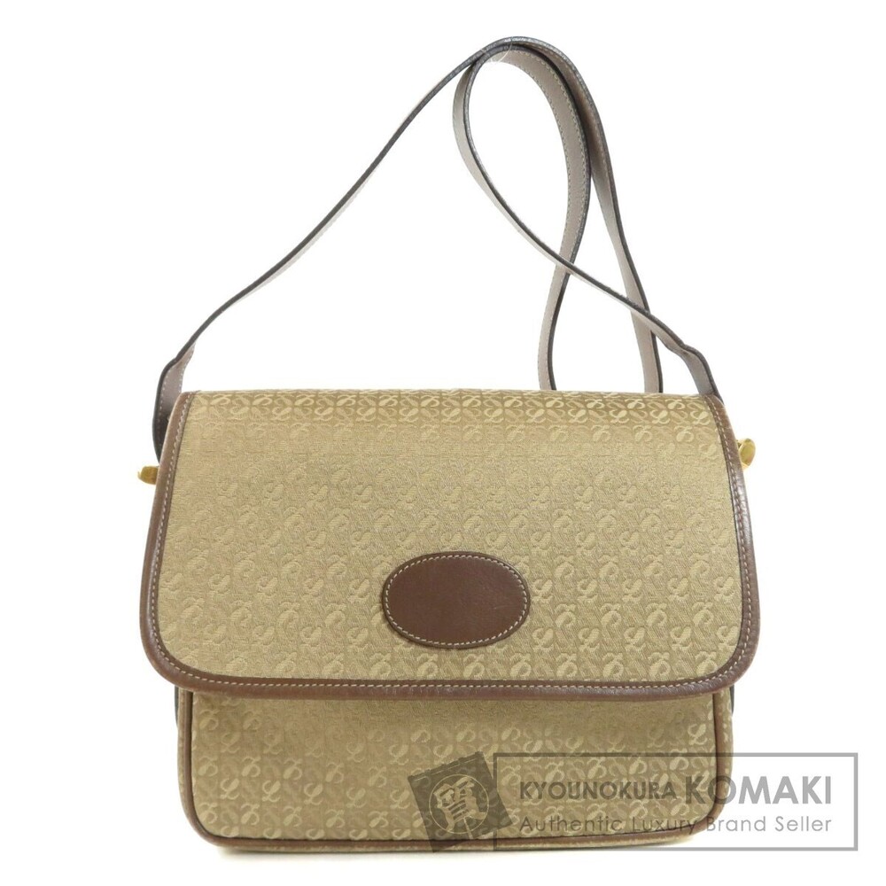 Loewe crossbody bag monogram leather Yellow Brown